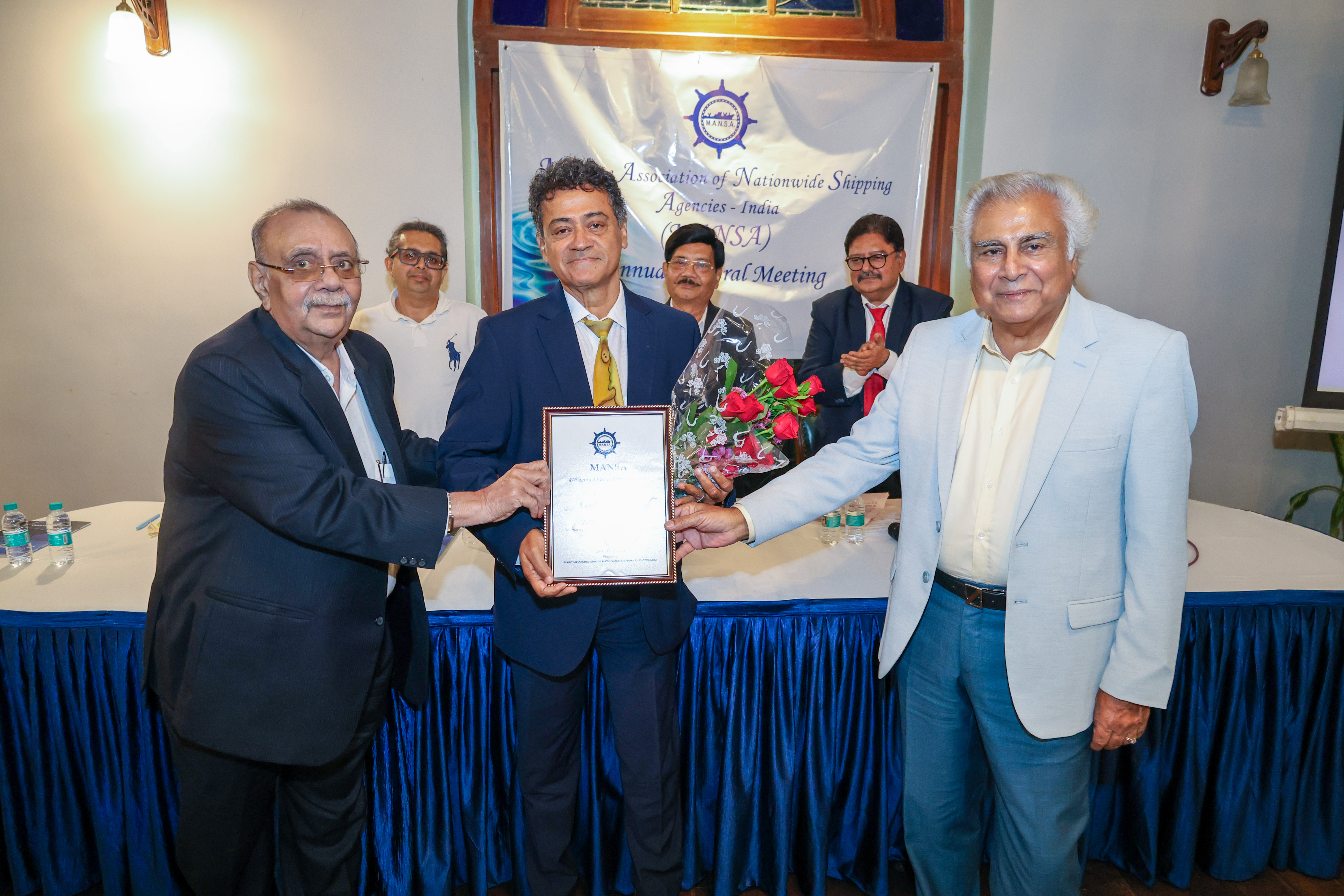 Awarded for Recognition of Illustrious Contribution to the Shipping Trade